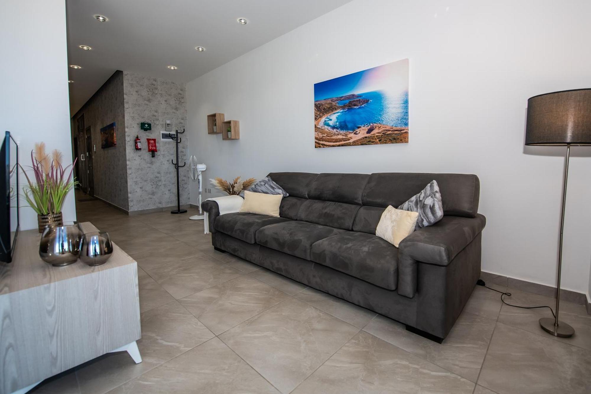 Clifftop Modern Apartment Mellieha Exterior foto